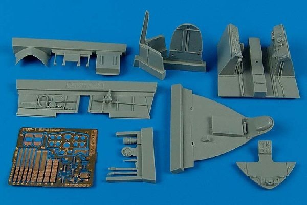 Aires 2087 F8F-1 Bearcat cockpit set 1/32 Trumpeter