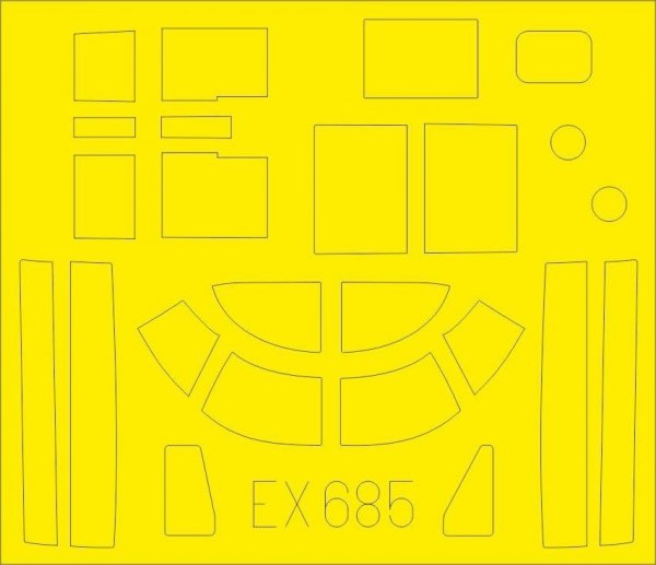 Eduard EX685 A-26B ICM 1/48