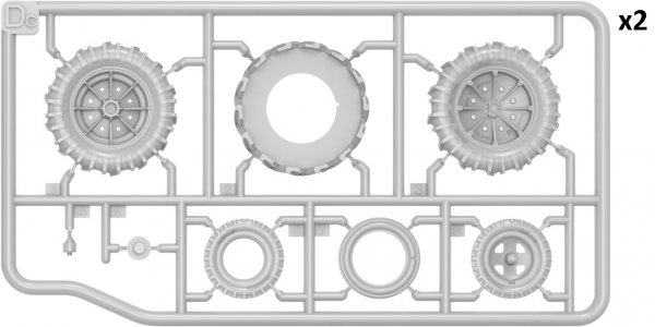 Mini Art 35463 Land Utility Tractor Standard N “Green” Mod. 1940-41 1/35