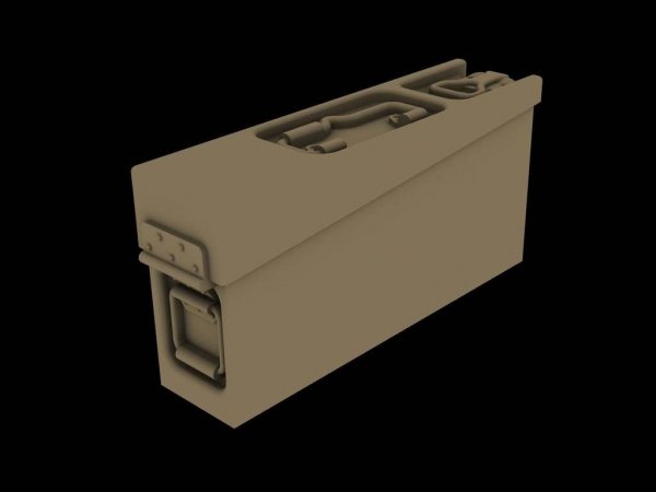 Panzer Art RE35-549 Metal ammo boxes for MG34/42 (12pcs) 1/35