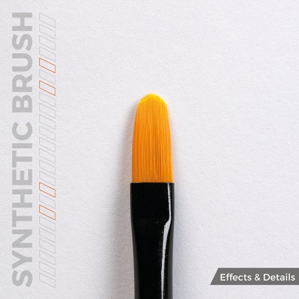 AK Interactive AKB016 AK SYNTHETIC BRUSH – FILBERT 6