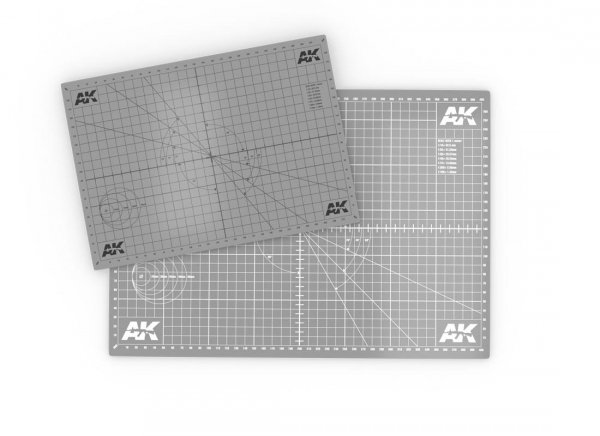 AK Interactive AK8209-A3 SCALE CUTTING MAT A3