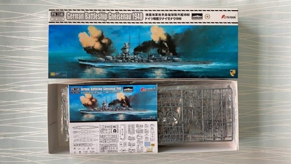 Flyhawk FH1149 German Battleship Gneisenau 1940 1/700