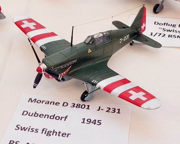 RS Models 92311 D-3801 Swiss Fighter 1/72