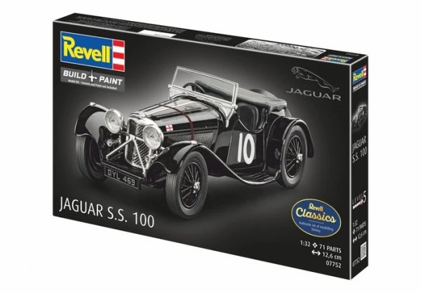 Revell 07752 Jaguar S.S. 100 (Revell Classics) 1/32
