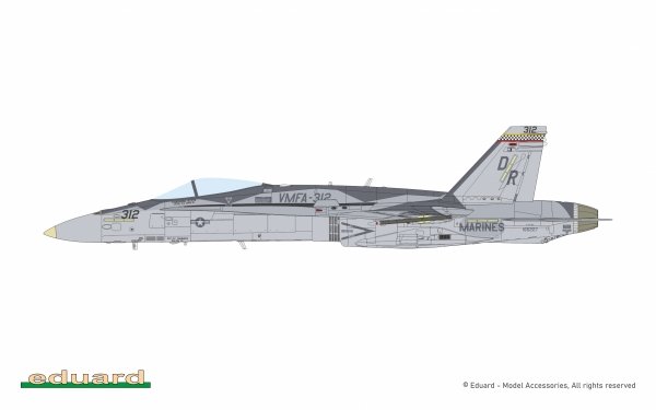 Eduard 11195 Hornet Legacy F/A-18 C Hornet Limited Edition 1/48
