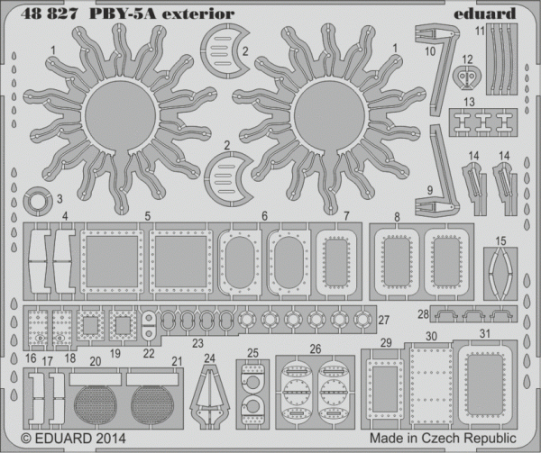 Eduard 48827 PBY-5A exterior 1/48 REVELL