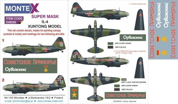 Montex K48292 IL-4 1/48