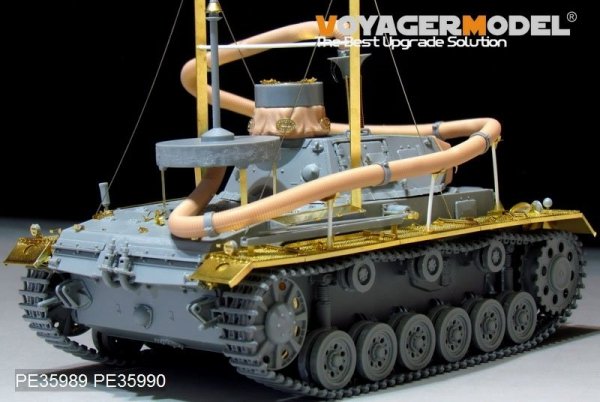 Voyager Model PE35989 WWII German Pz.KPfw.III (T)Ausf.F &quot;Operation Seelowe&quot; Basic For DRAGON 6877/6717 1/35