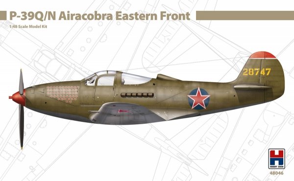 Hobby 2000 48046 P-39Q/N Airacobra Eastern Front ( Hasegawa + Cartograf + Maski ) 1/48