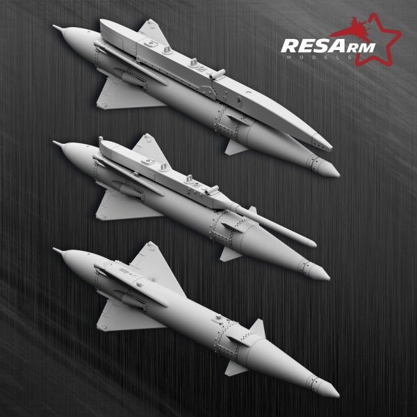 RESArm 48-01049 RS-2U - Air-to-air missile (3D resin printing) 1/48