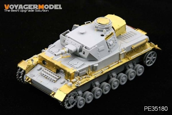 Voyager Model PE35180 WWII Pz.KPfw. IV Ausf F1 &quot;Vorpanzer&quot; for DRAGON 6398 1/35