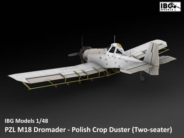 IBG 48002 PZL M18 Dromader - Polish Crop Duster (Two-seater) 1/48