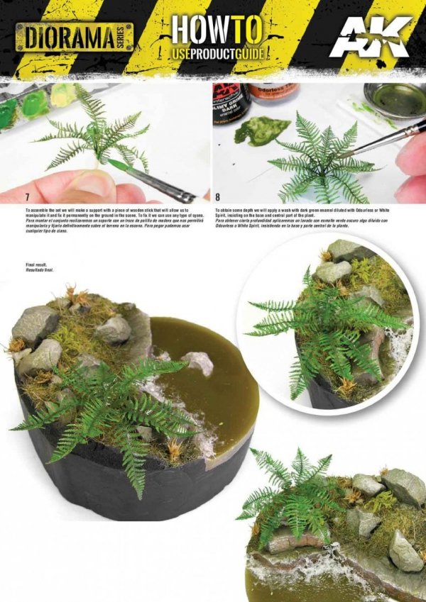 AK Interactive AK8134 FERN 1/32 AND 1/35