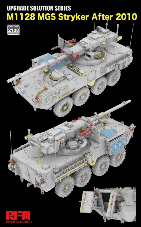Rye Field Model 2108 Upgrade Set for 5148 M1128 MGS Stryker 1/35