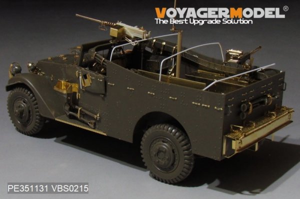 Voyager Model PE351131 WWII US M3A1 "White Scout Car"Early Production Basic （For TAMIYA 35363）1/35