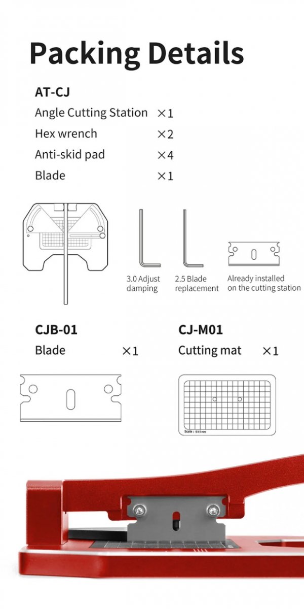 DSPIAE AT-CJ Angle Cutting Station / Stacja cięcia kątowego