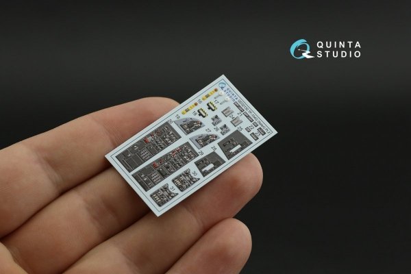 Quinta Studio QD32130 TF-104G 3D-Printed &amp; coloured Interior on decal paper (Italeri) 1/32