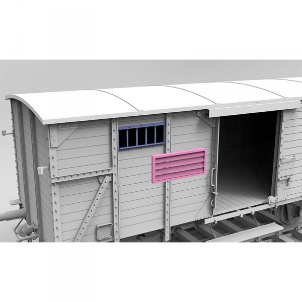 AK Interactive AK35502 GERMAN RAILWAY COVERED G10 WAGON GEDECKTER GÜTERWAGEN G10 1/35