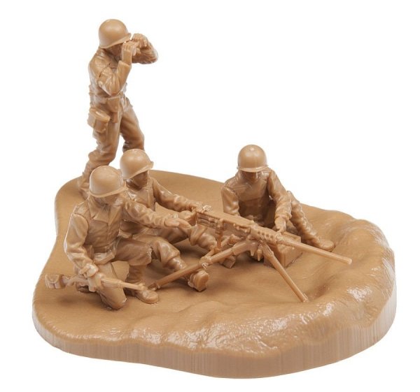 Zvezda 6286 US Machine Gun Browning w/Crew 1/72