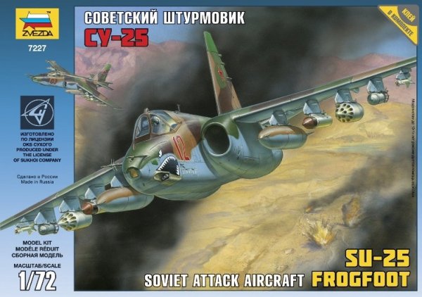 Zvezda 7227 SU-25 (1:72)