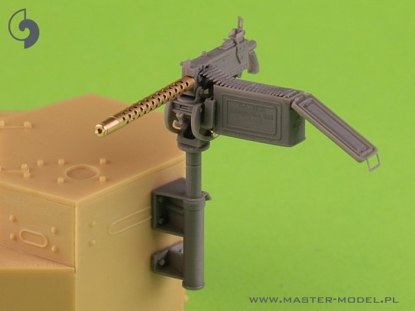 Master GM-35-087 Browning M1919 A4 .30 cal (7,62mm) - z uchwytem plot. M20 (używany np. na M3 Stuart) lub z kołyską D7431  (np. M3 Scout Car) 1/35