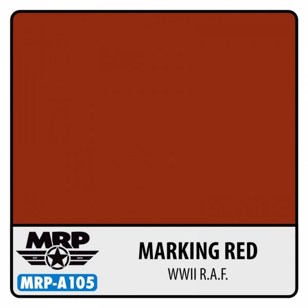 Mr. Paint MRP-A105 WWII RAF - Marking Red - aqua colors - 17ml