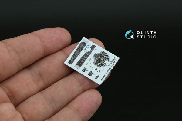 Quinta Studio QD48626 A-4M Skyhawk 3D-Printed &amp; coloured Interior on decal paper ( Hobby Boss ) 1/48