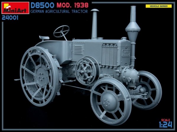 MiniArt 24001 GERMAN AGRICULTURAL TRACTOR D8500 MOD. 1938 1/24