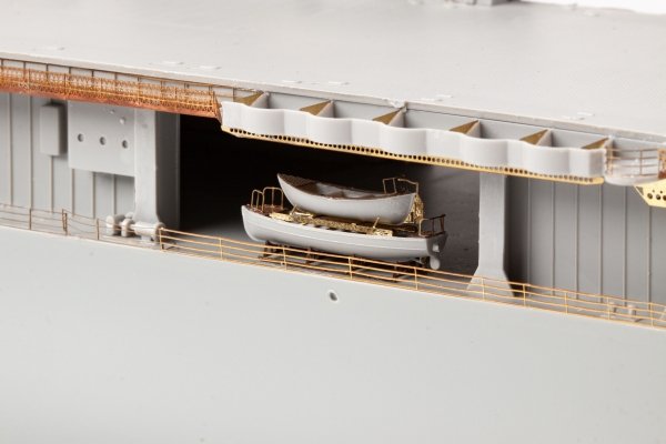 Eduard 53311 USS Ranger CV-4 part 1 TRUMPETER 1/350
