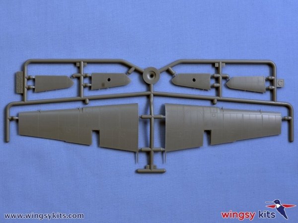 Wingsy Kits D5-07 German WWII Fighter MESSERSCHMITT Bf 109 E-1 1/48
