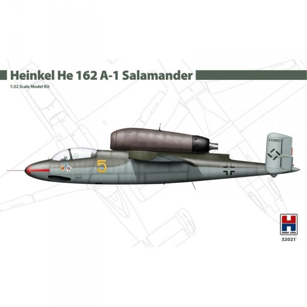 Hobby 2000 32021 Heinkel He 162 A-1 Salamander 1/32