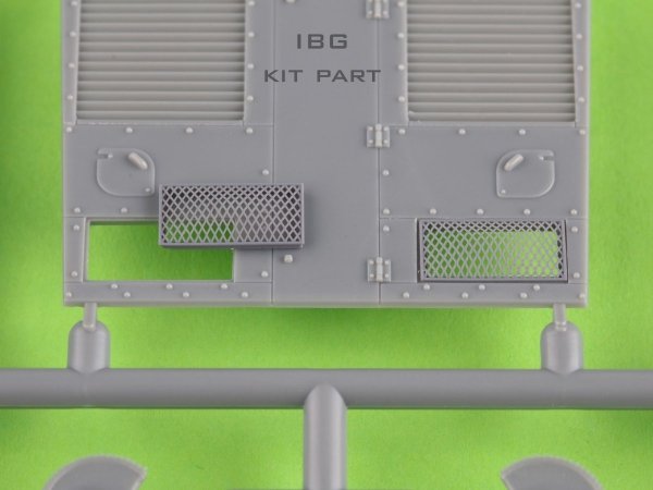 Master GM-35-037 Polski czołg lekki 7TP - koła napędowe i siatki osłony silnika (do zestawu IBG) 1/35