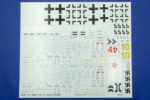 Eduard 8185 Fw 190D-11/ D-13 1/48 