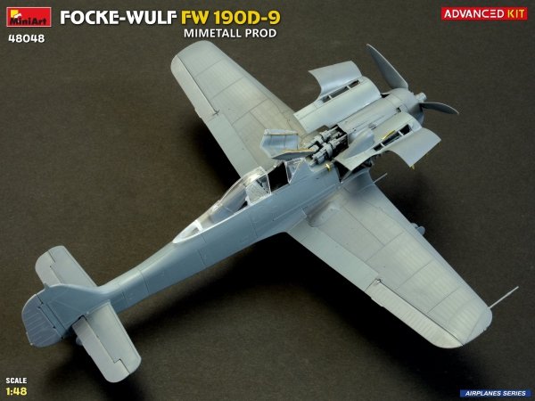 MiniArt 48048 FOCKE-WULF FW 190D-9. MIMETALL PROD. ADVANCED KIT 1/48