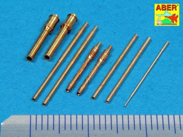 Aber A48111 Armament for German fighter Focke-Wulf Fw 190 A-7 up to A-10 and D-9; 2x MG 131; 4xMG 151; pitot tube 9 (1:48)