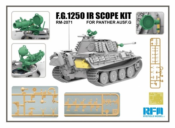 Rye Field Model 2071 F.G.1250 IR SCOPE KIT 1/35