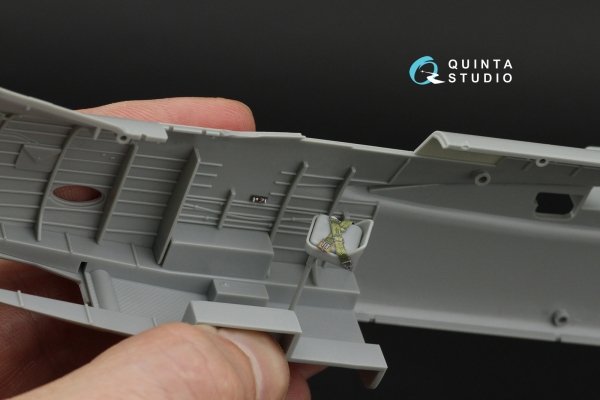 Quinta Studio QD48646 A-20C Havoc (DB-7B) 3D-Printed &amp; coloured Interior on decal paper (HK models) 1/48