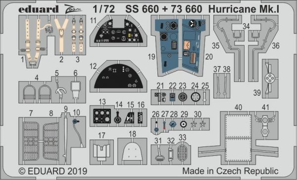 Eduard SS660 Hurricane Mk. I 1/72 AIRFIX