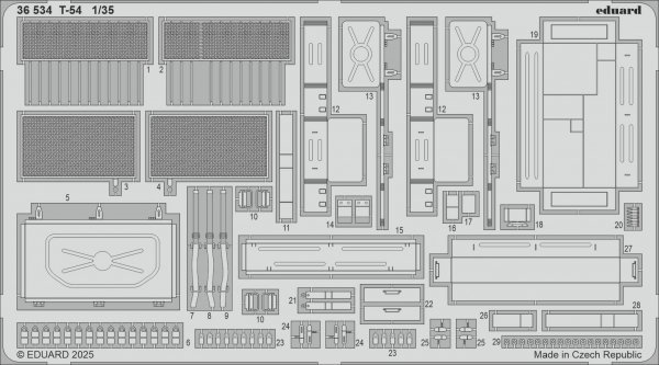 Eduard 36534 T-54 HOBBY BOSS 1/35