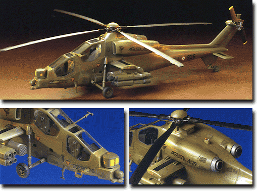 Tamiya 60758 A 129 Mangusta (1:72)