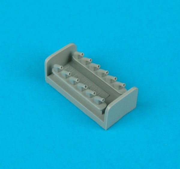 Quickboost QB48060 P-51D Mustang exhaust - type B Tamiya 1/48
