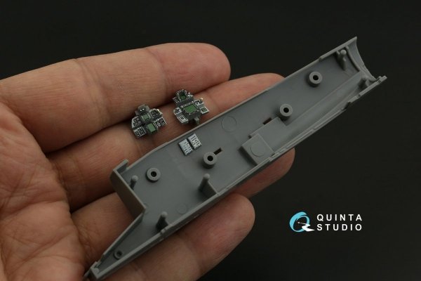 Quinta Studio QD72061 F-14B 3D-Printed &amp; coloured Interior on decal paper (GWH) 1/72