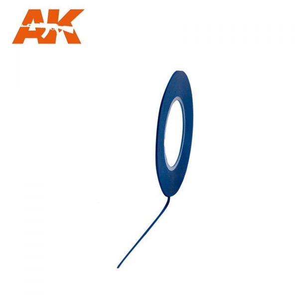 AK Interactive AK9181 MASKING TAPE FOR CURVES 1MM