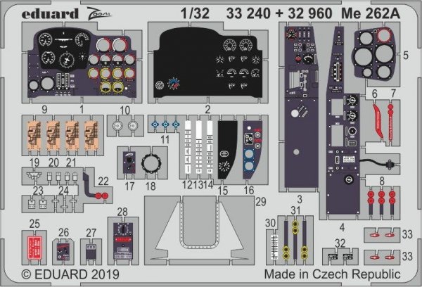 Eduard 33240 Me 262A 1/32 REVELL