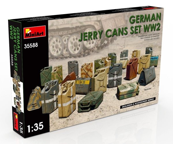 MiniArt 35588 German Jerry Can Set WWII 1/35