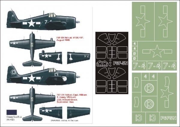 Montex K32124 F6F5N Hellcat 1/32