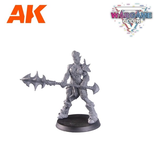 AK Interactive AK11768 BATTLE ORC – WARGAME STARTER SET – 14 COLORS &amp; 1 FIGURE
