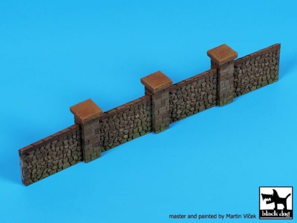 Black Dog D72062 Stone fence 1/72