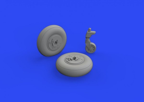 Eduard 648317 Ki-61-Id wheels TAMIYA 1/48
